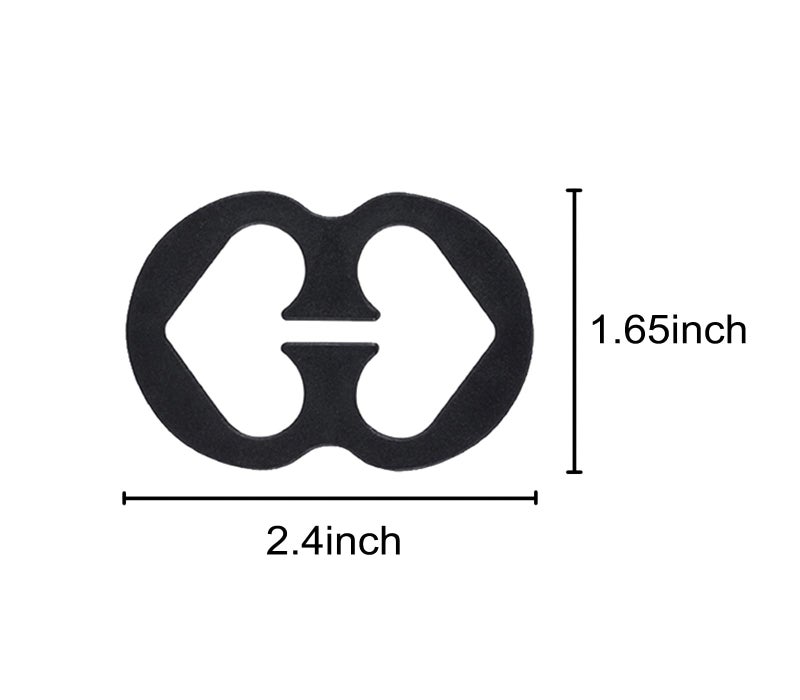 Fnoko Bra Strap Clips Anti-Slip Buckles Conceal Straps - for Back for Women 15 Pack (15 Pack) - Image 2